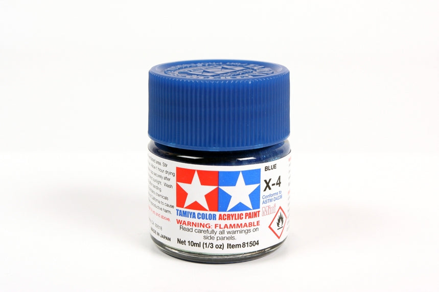 Acrylic Mini X-4 Blue